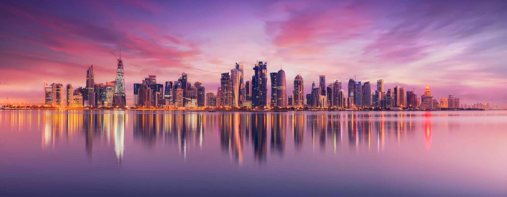 The Panoramic Skyline of Qatar